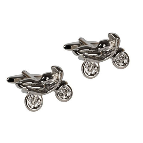 Fun Sporty Motorbike Cufflinks