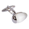 White Gem Egg Cufflinks