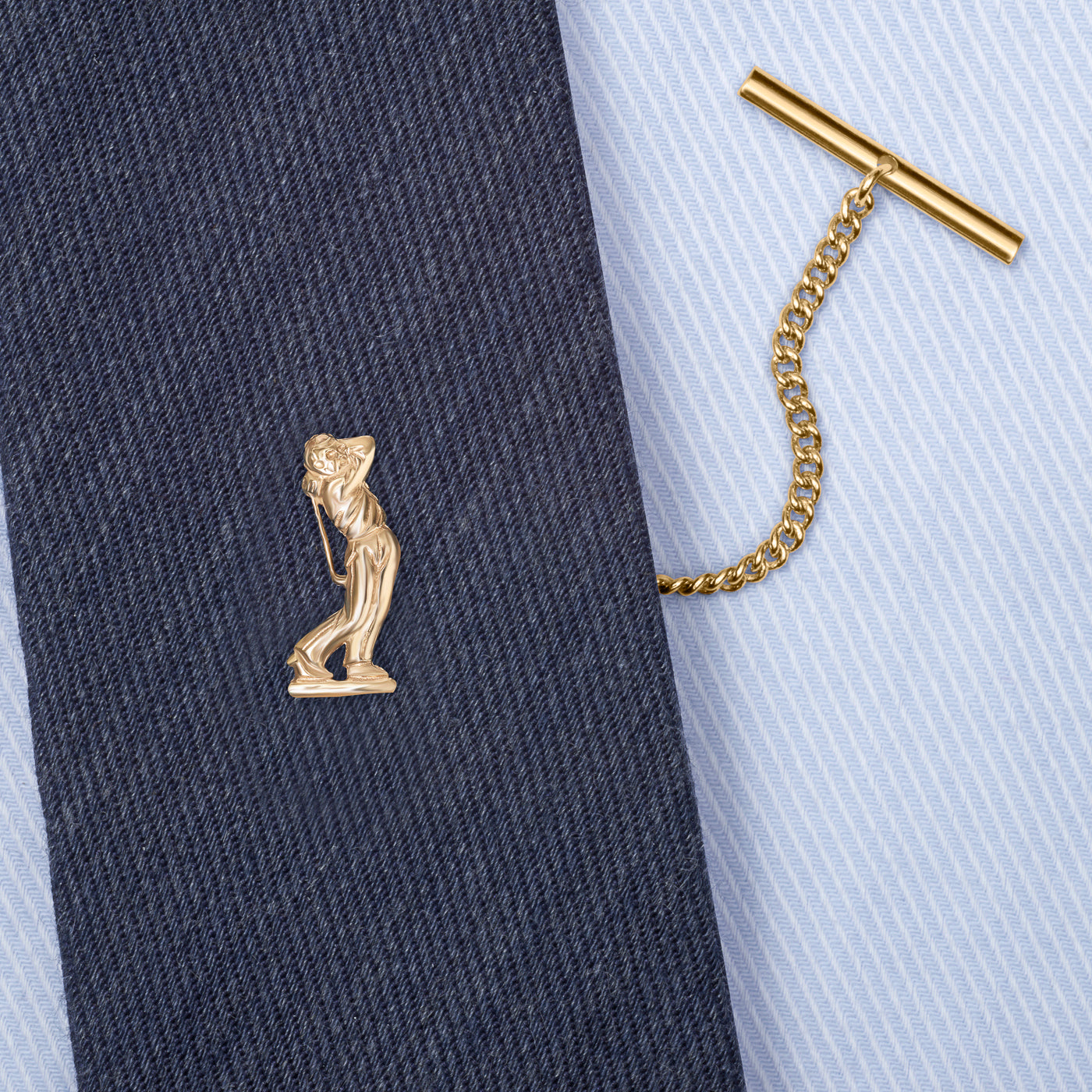 Gold tie tacks hotsell