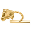 Gold 9ct Horse Tie Tack