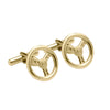 9ct Gold Steering Wheel Cufflinks