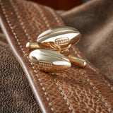 9ct Gold Rugby Ball Cufflinks