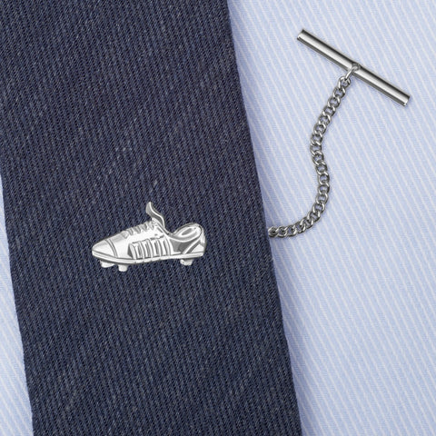Sterling Silver Football Boot Tie Tack