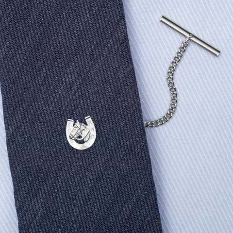 Sterling Silver Horse Shoe Tie Tack
