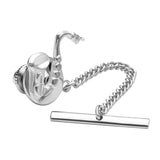 Sterling Silver Saxophone Tie Tack