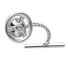 Sterling Silver Steering Wheel Tie Tack