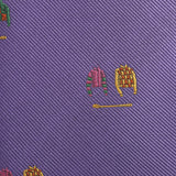 Jockey & Crop Lilac Woven Silk Tie