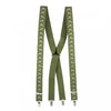 Olive Green with Flying Pheasant Motif Braces