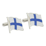 Finnish Flag Cufflinks