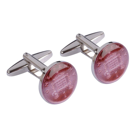 Penny Coin Style Cufflinks