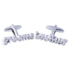 Silver Grooms Brother Cufflinks