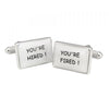 You're Hired You're Fired Cufflinks