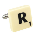 Letter R Scrabble Cufflink