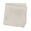 Ivory Jacquard Leaf Silk Handkerchief