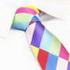 Colours & Textures Patchwork Silk Tie 2