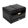 Heritage Black Luxury Watch & Cufflink Box
