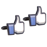 Facebook 'like us' Cufflinks