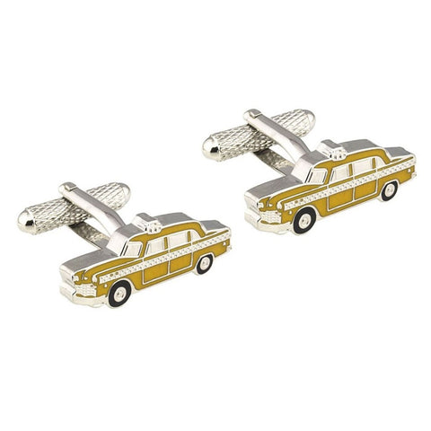 Yellow Cab Cufflinks