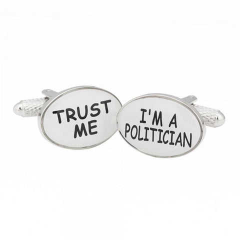 Trust Me I'm A Politician Cufflinks