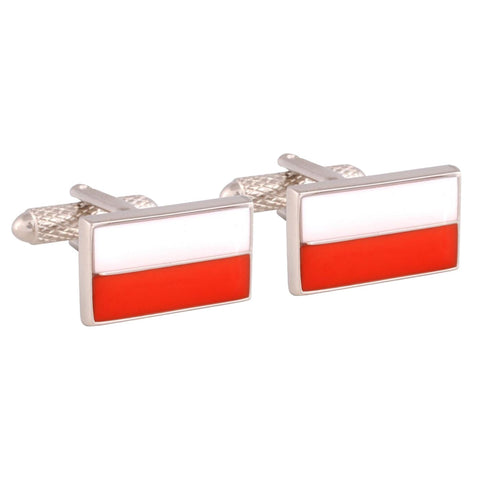 Polish Flag Cufflinks