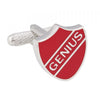 Genius Badge Cufflinks