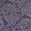 Purple Paisley Luxury Silk Tie