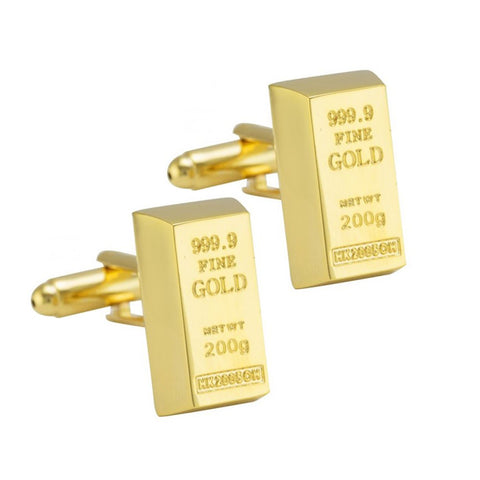 Gold Bar Cufflinks