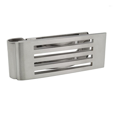 Stainless Steel Grid Style Money Clip