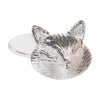 Silver Plated Fox Chain Cufflinks
