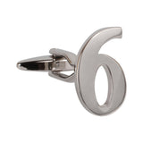Number 6 Cufflink (Sold Individually)