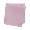 Plain Pink Woven Silk Handkerchief
