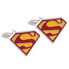 Enamel Superman Cufflinks