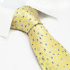 Pastel Gold Paisley Silk Tie