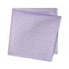 Pastel Purple Textured Woven Silk Handkerchief