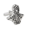 Silver Spiderman Cufflinks