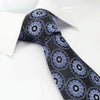 Blue Petals Luxury Silk Tie